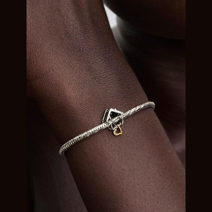 Charm Openwork Casa "With You I'm Home"