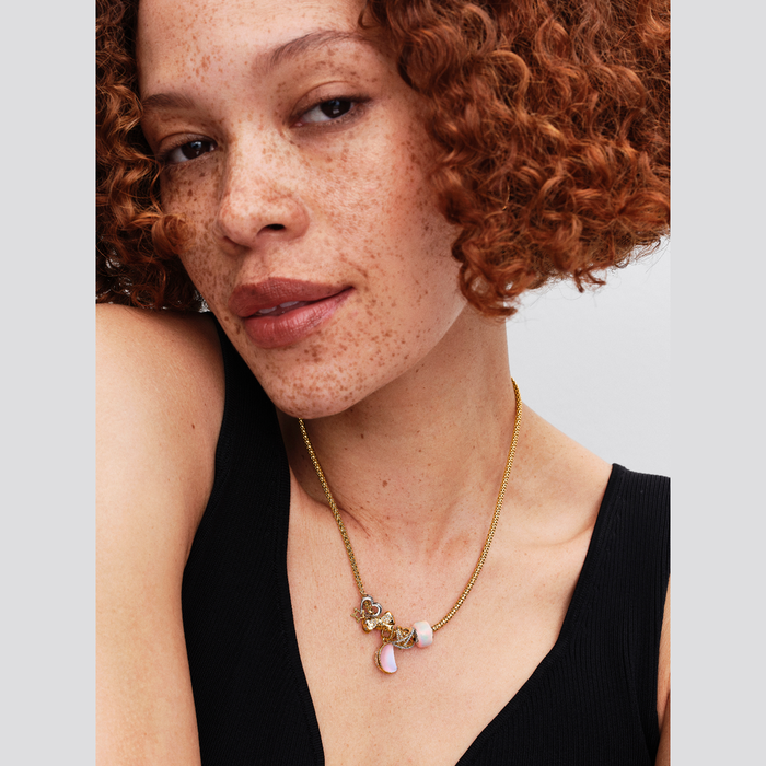 Charm Pendente Luna Crescente Luminosa