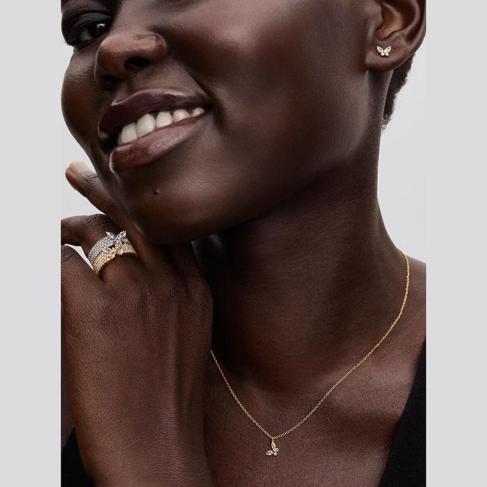 Orecchini a lobo Farfalla