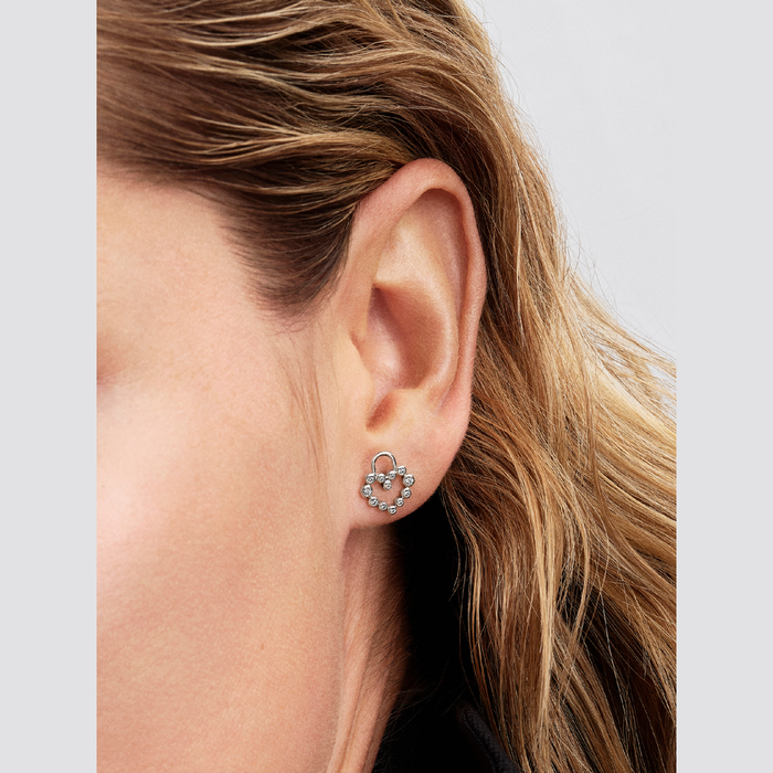 Orecchini Lucchetto Cuore Luminoso