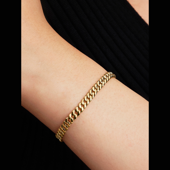 Bracciale Catena Maglia Cubana