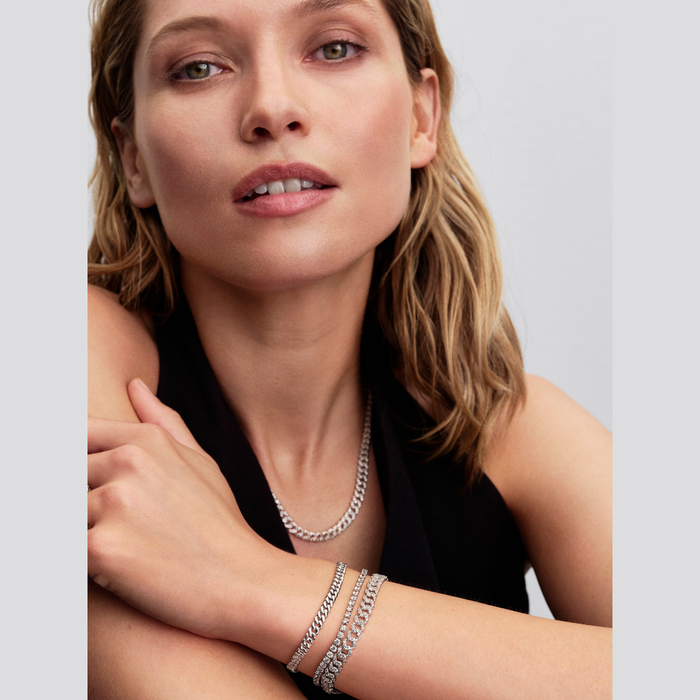 Bracciale Catena Maglia Cubana