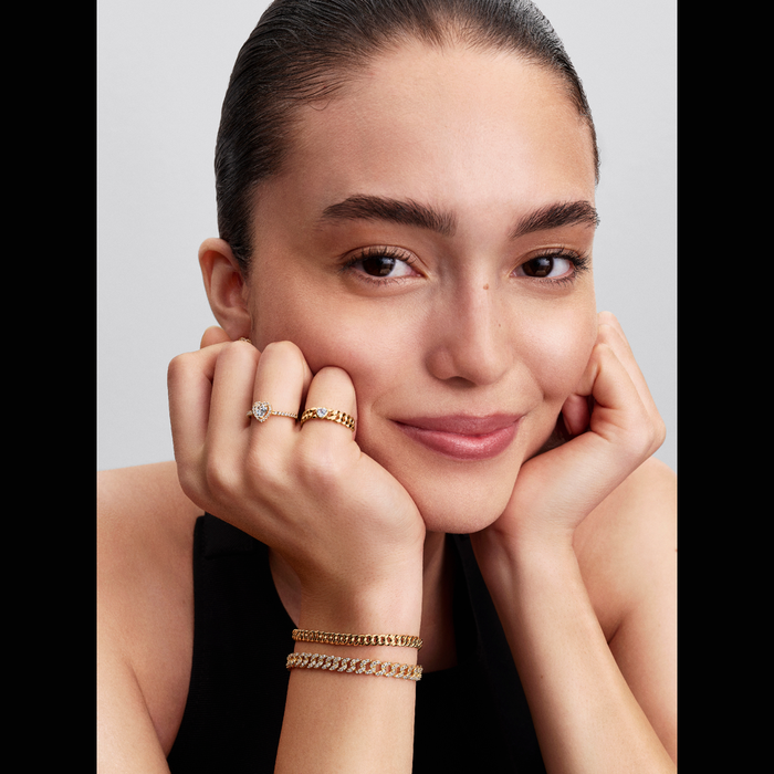 Bracciale Catena Maglia Cubana