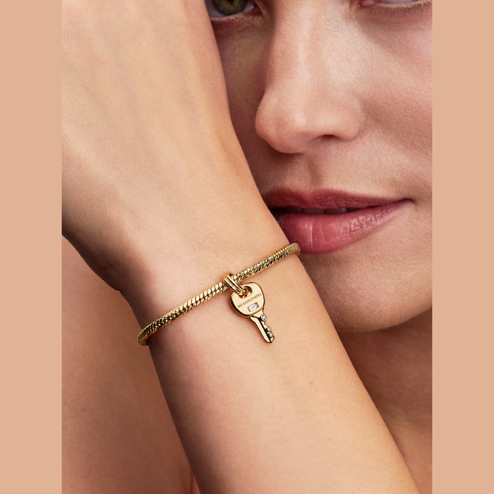 Charm Pendente Chiave "No Duplicates"