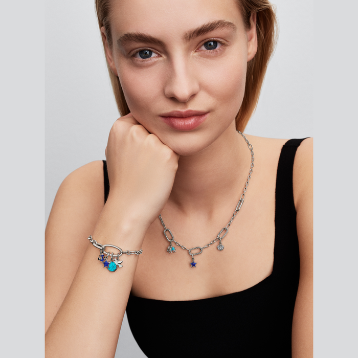 Charm Mini Pendente Stella Blu Pandora ME