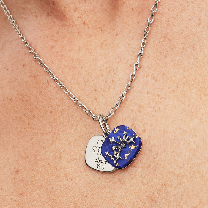Charm Pendente Doppio Universo d'Amore