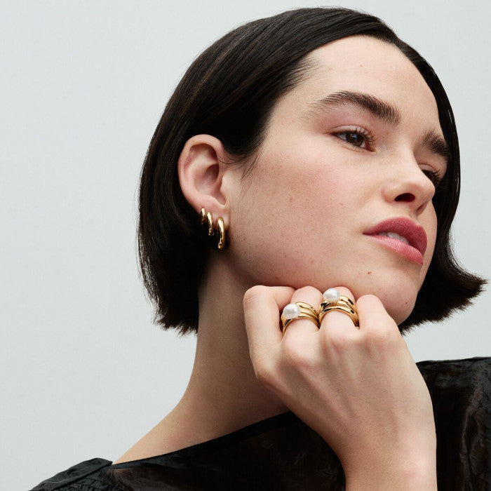 Open Hoop Earrings