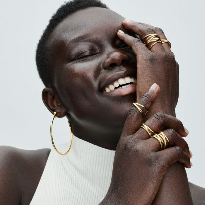 Orecchini Cerchi Aperti 65mm