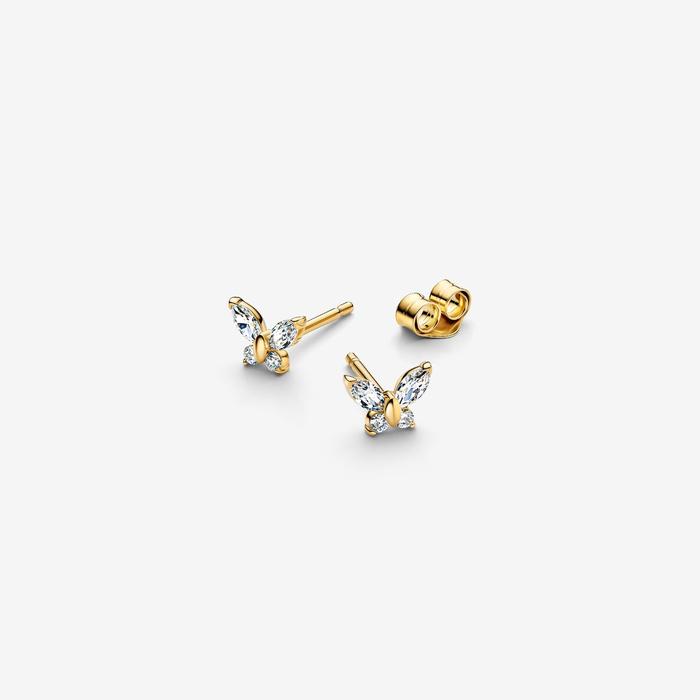 Orecchini a lobo Farfalla