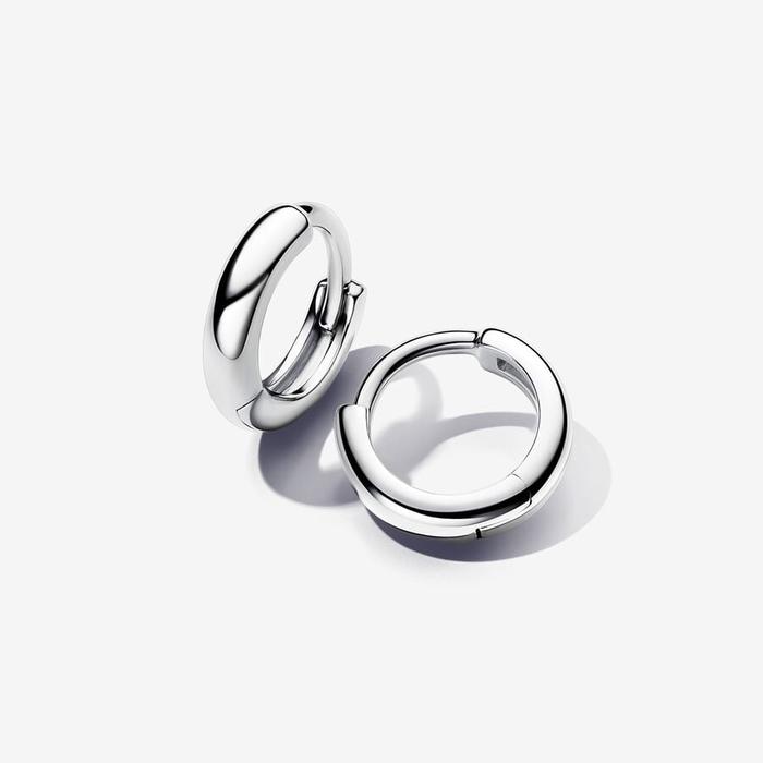 Petites boucles d'oreilles créoles Huggie