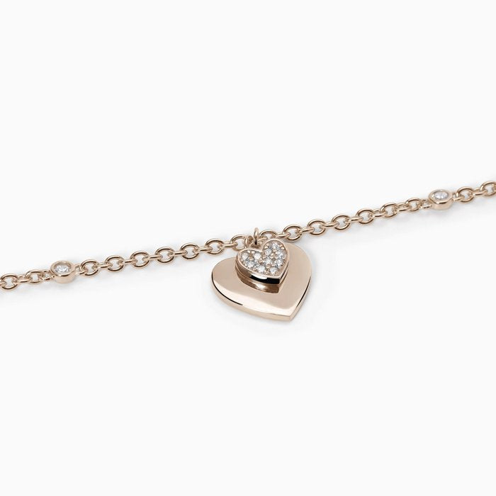 Bracelet with heart ONLY YOURS