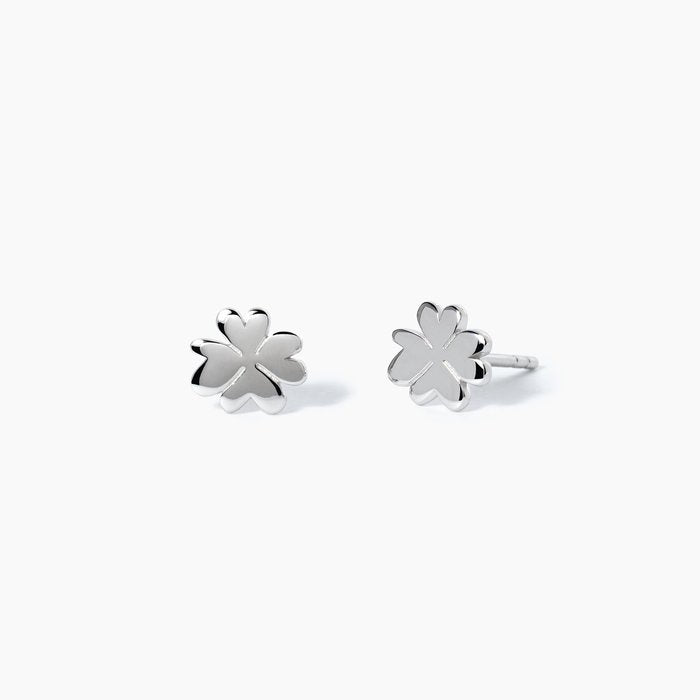 Four-leaf clover silver earrings FIND ME