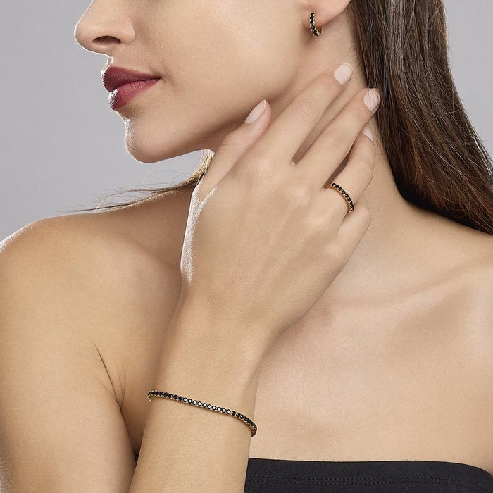 Bague noire SOIRÉE