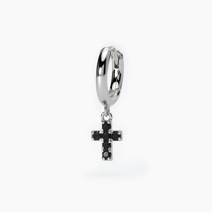 Orecchino con ciondolo croce MYSTICAL