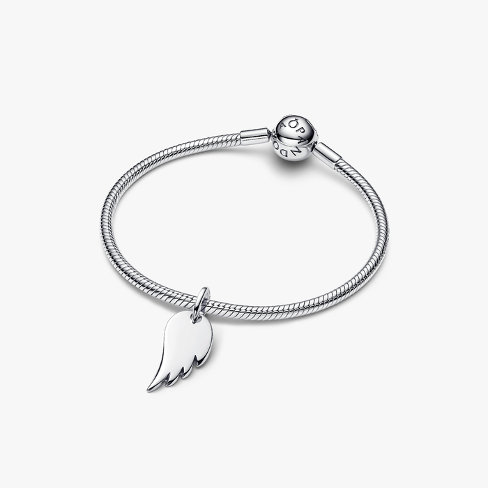 Collane e Pendenti Charm Pendente Ali d'Angelo da incidere