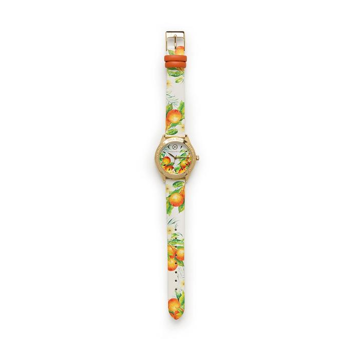 Horloge orange
