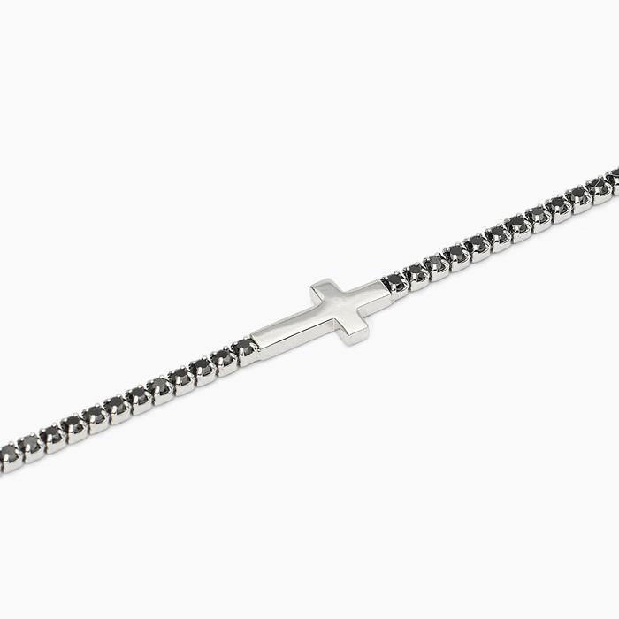 Bracelet Croix MYSTIQUE en Argent