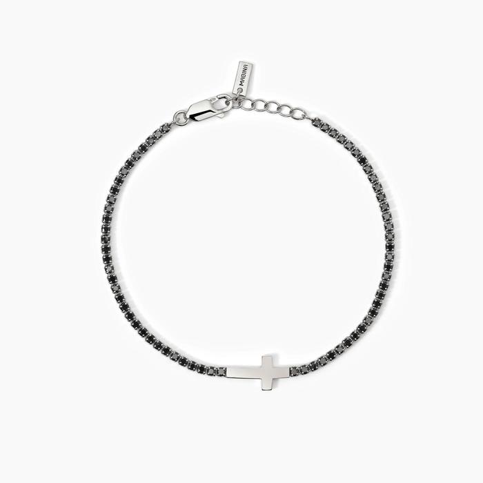 Bracelet Croix MYSTIQUE en Argent