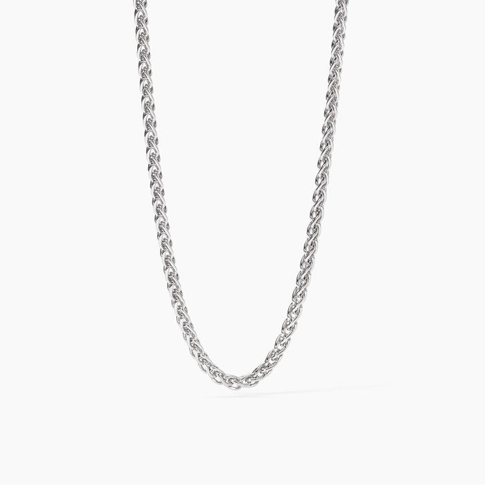 Collana in argento con catena spiga EVERY DAY
