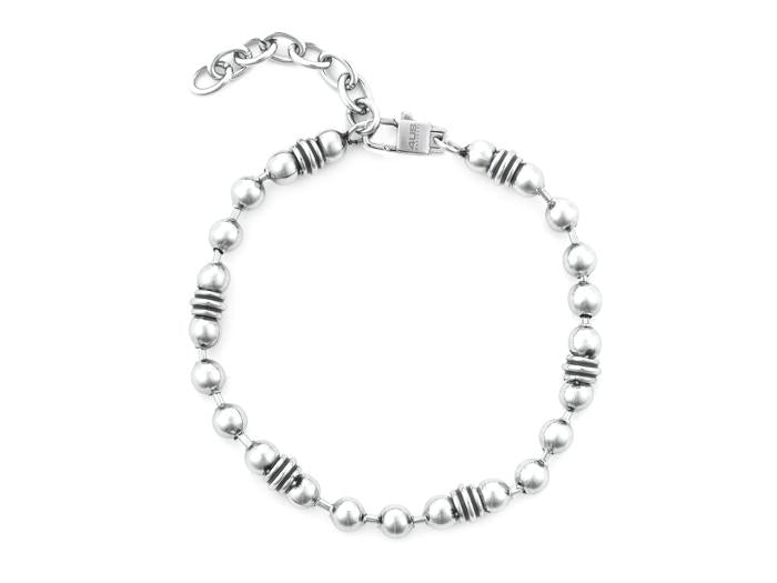 BRACCIALE SFERE E PVD BLU
