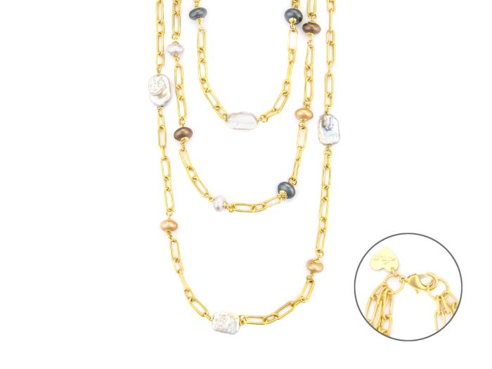 COLLANA PERLE BAROCCHE