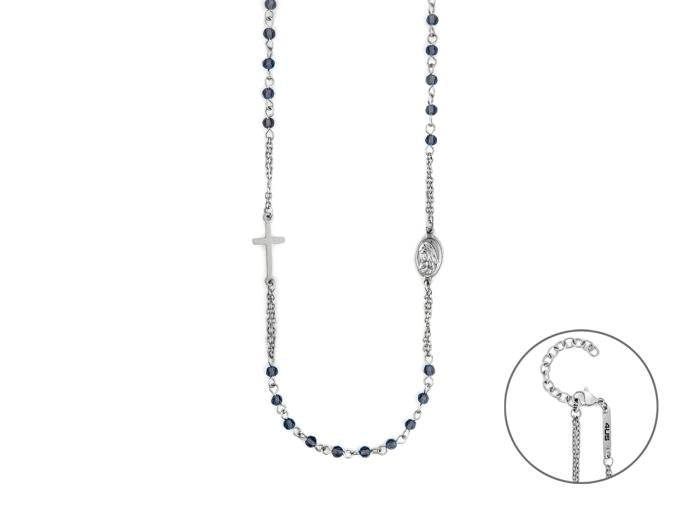 BRACCIALE ACCIAIO ROSARIO