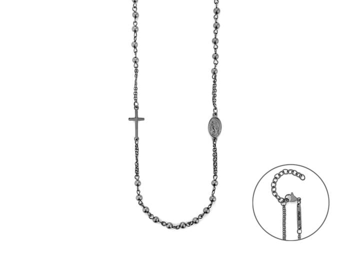 Collana ACCIAIO ROSARIO