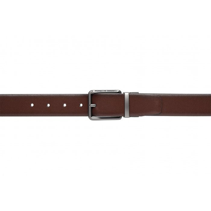 Ceinture réversible avec boucle logo