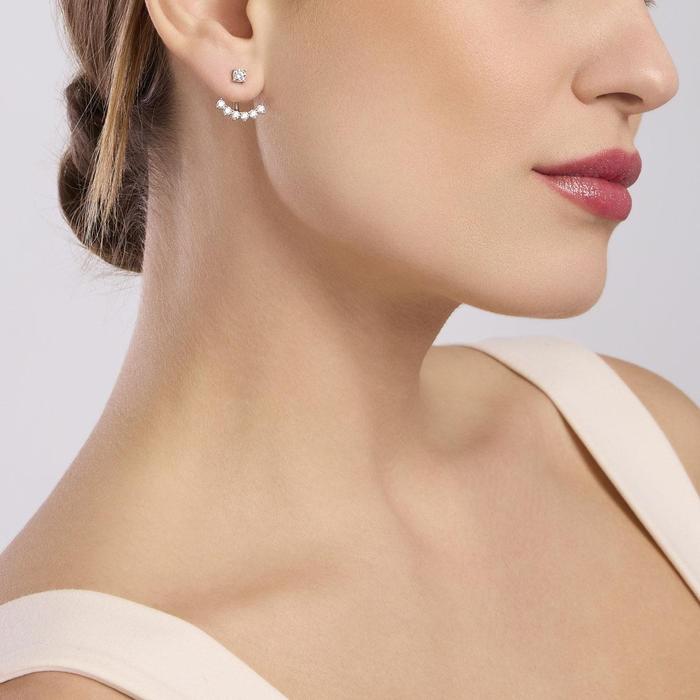Boucles d'oreilles Ludovica Drop en zircone