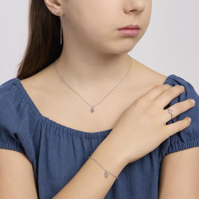 Bague Fille Petit Cœur Coeur