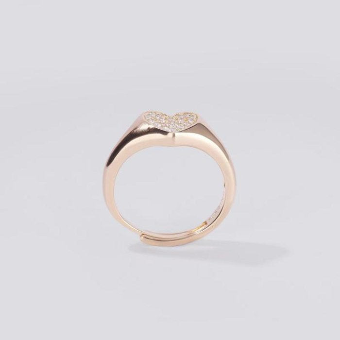 ANELLO CHEVALIER CUORE PAVÉ