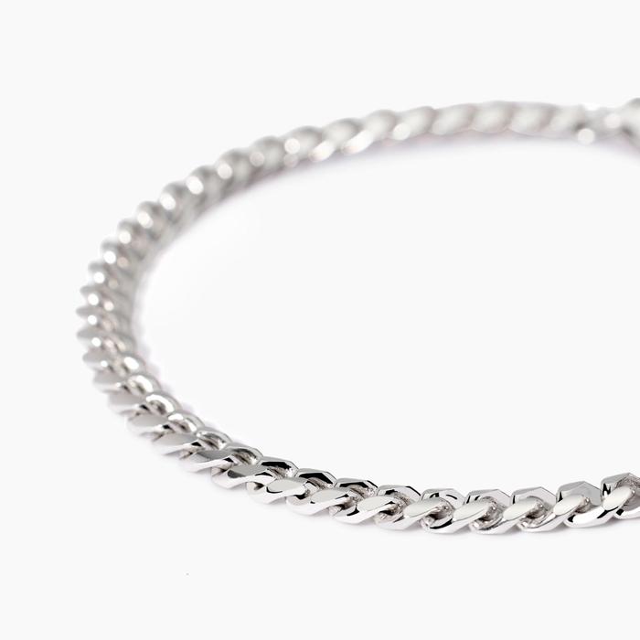 Bracciale uomo con catena groumette Denim