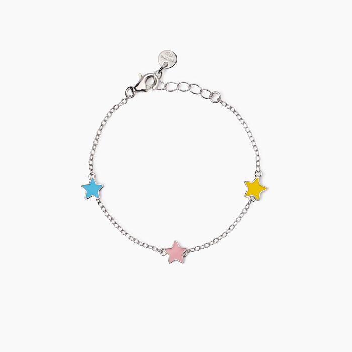 Bracciale con stelline smaltate Stella Stellina