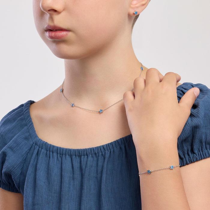 Girl's earrings with stars Incanto