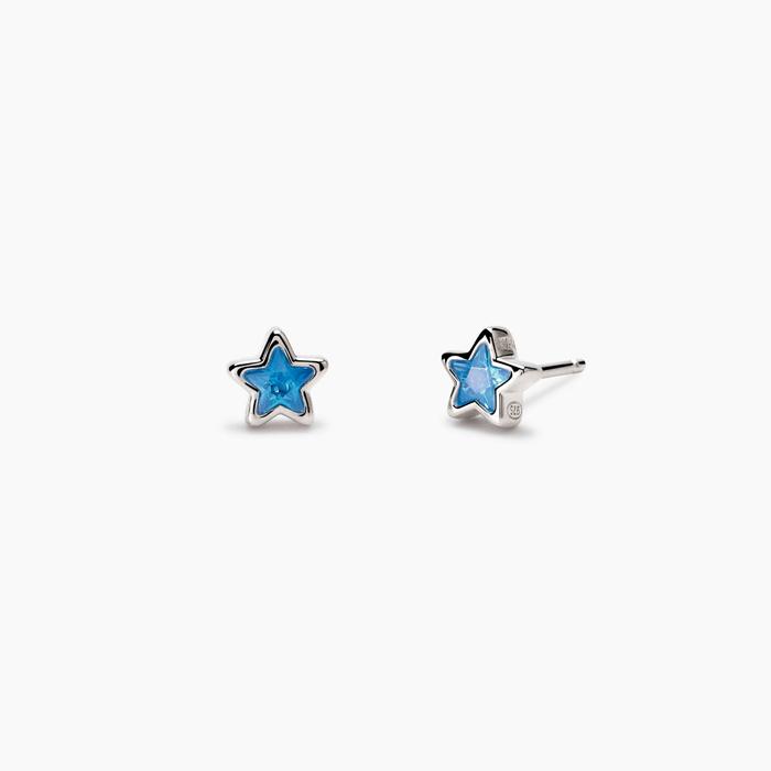 Girl's earrings with stars Incanto
