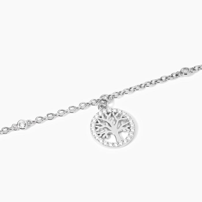 Bracelet en argent avec arbre de vie Tree Of Life