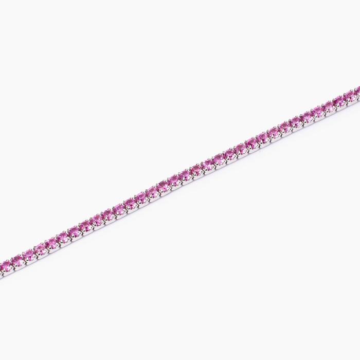 Bracelet de tennis en tourmaline synthétique Mini Tennis