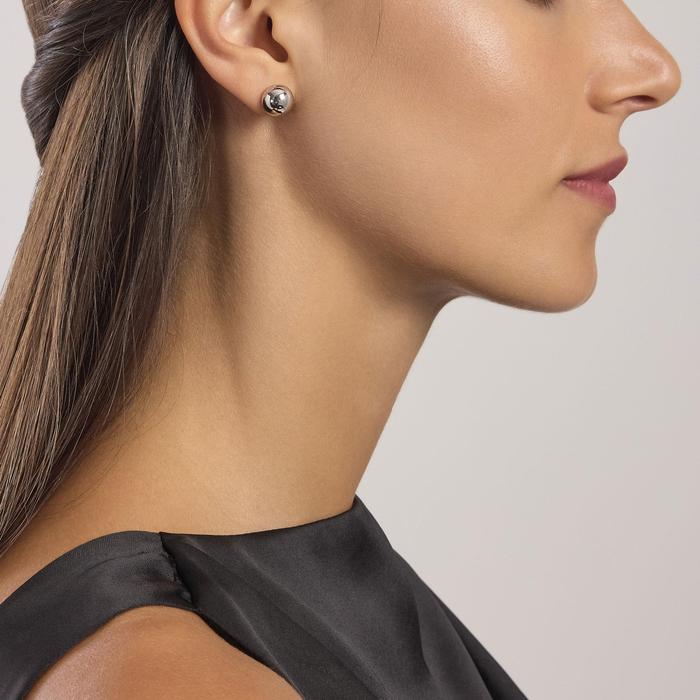 Boucles d'oreilles à tige en argent Your Moment