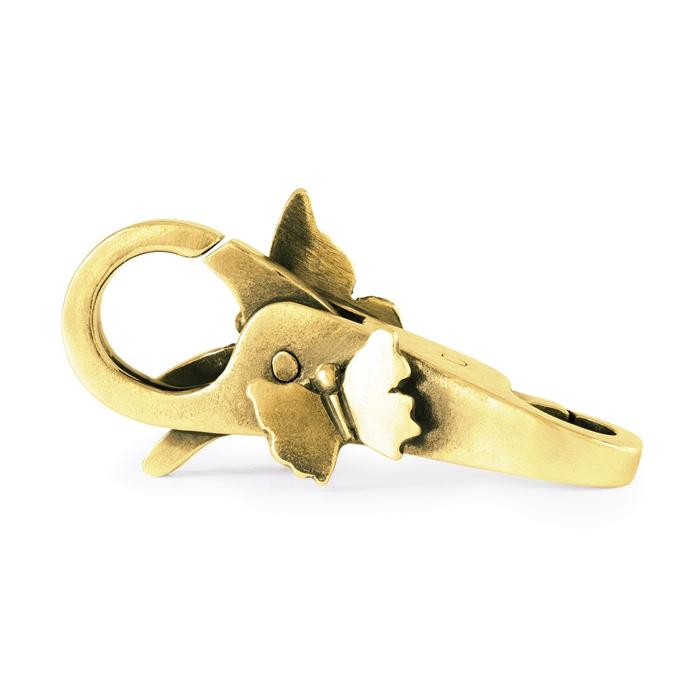 Chiusura Ali di Farfalla, placcata oro