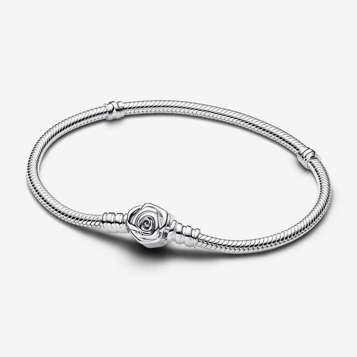 Bracelet with Rose Clasp
