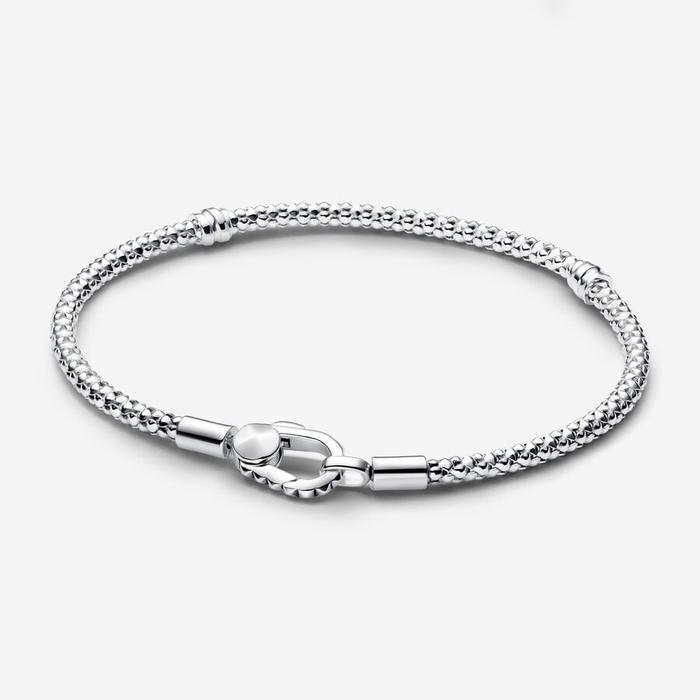 Bracelet en maille géométrique