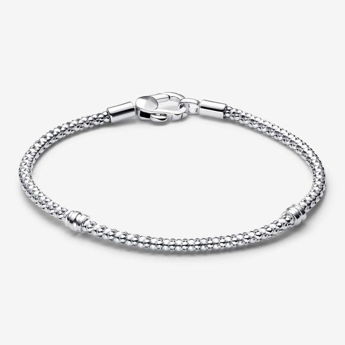 Bracelet en maille géométrique