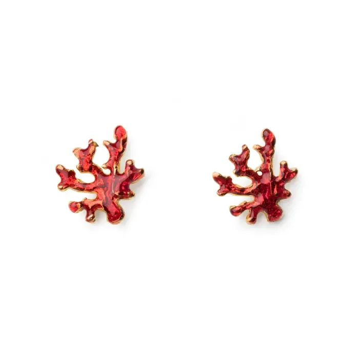 Orecchini Mini Corallo