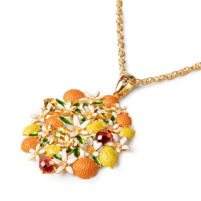 Collana Pendente Fiori di Zagara