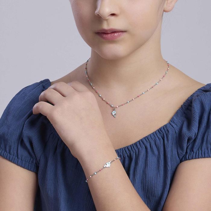 Delfina silver bracelet for girls