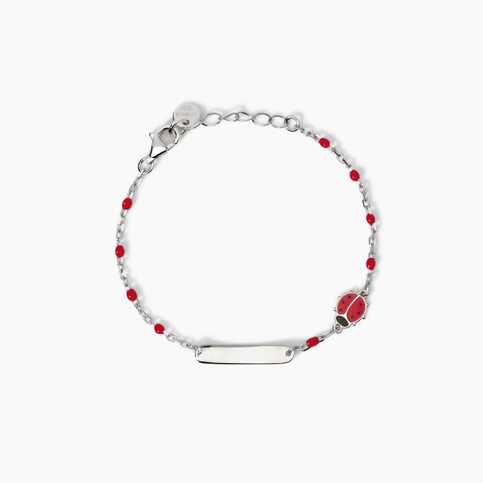 Customizable bracelet with ladybug Ladybug-Tag