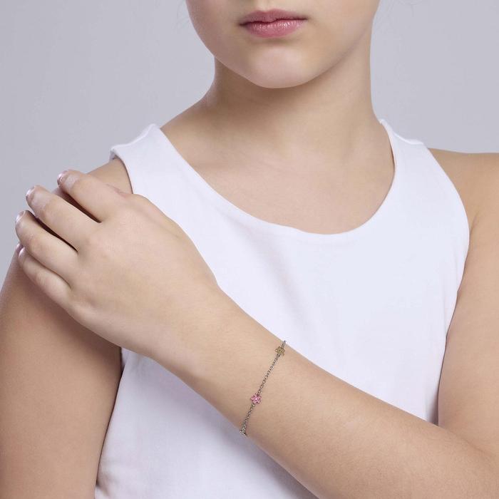 Bracciale da bambina con fiorellini Flora