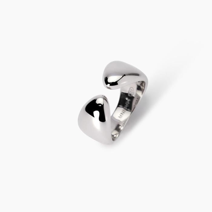 Bague Contrarié en argent New Era