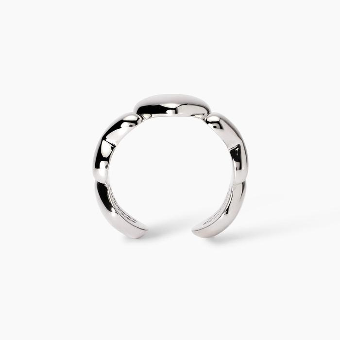 Anello contrarié in argento Capogiro
