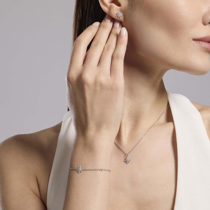 Bracciale con sole e zirconi Splendida